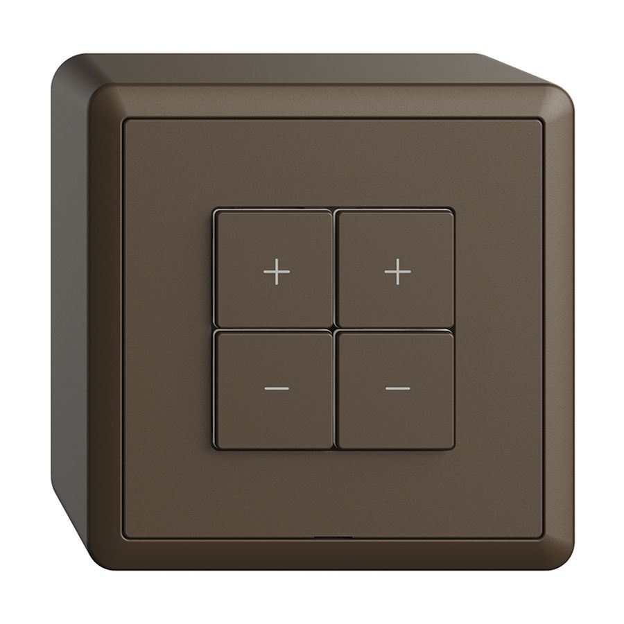 AP-Dimmer Uni-LED 2K/4T Edue Wiser coffee