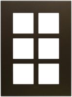 Telaio di copertura ATO 2×3 modulo, dark bronze