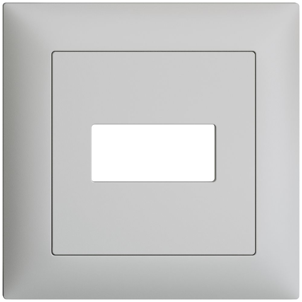 Frontset EDIZIOdue FMI für Bewegungsmelder pirios 180 R eco, hellgrau