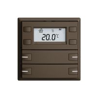 UP-RTH-Taster KNX 4-fach EDIZIOdue F coffee, mit LED RGB