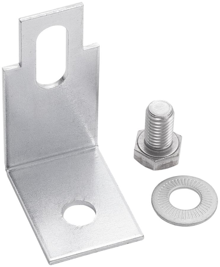 Wandbefestigungswinkel Hager weber.mes C mit Befestigungsmaterial