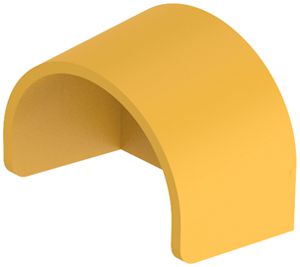 Not-Halt Schutzkragen gelb