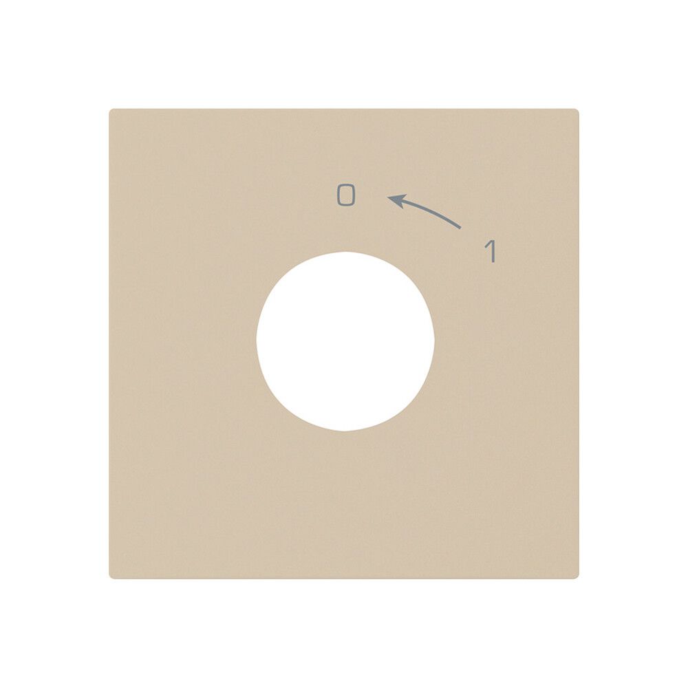 Kit di copertura kallysto per interruttore a chiave contatto di chiusura beige