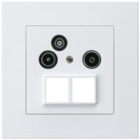 UP-Antennendose R/TV-Daten kallysto.pro HMS 2GHz 11db weiss