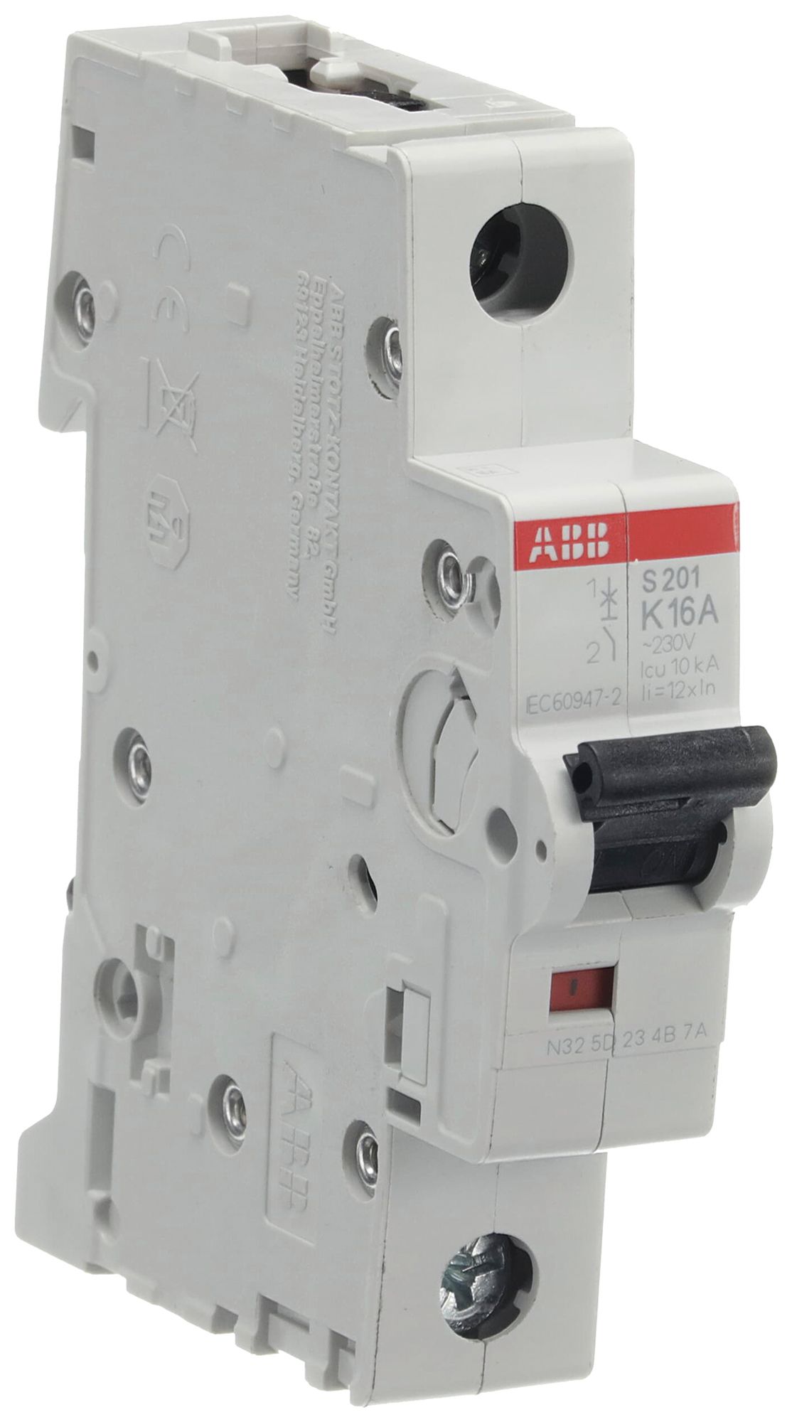 Leitungsschutzschalter ABB S201-K16 16A 6kA