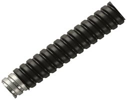 Metallschlauch Plica FSU M25 50m flexibel Stahl verzinkt/PVC schwarz