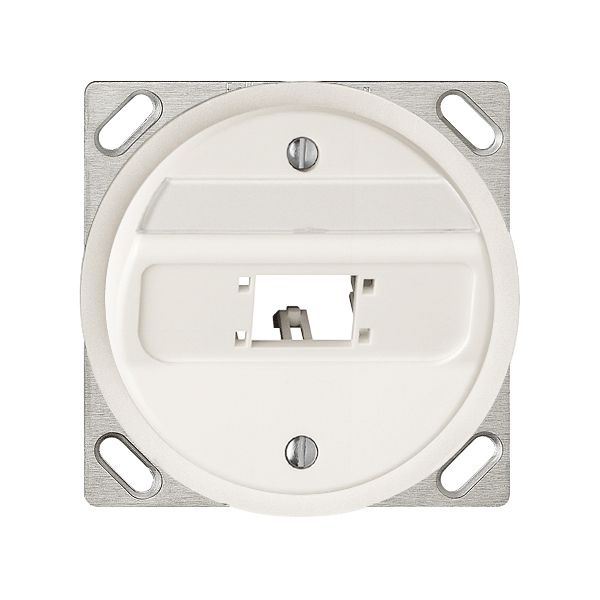 EB-Dose freenet für 1×RJ45 weiss ohne Einsatz