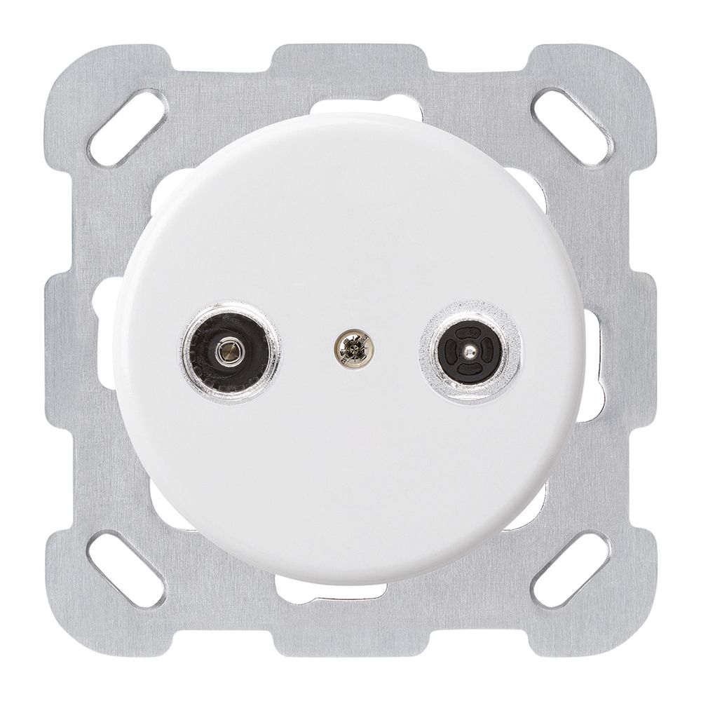 UP-Antennendose basico TV-R Bauart B 19dB 2GHz weiss