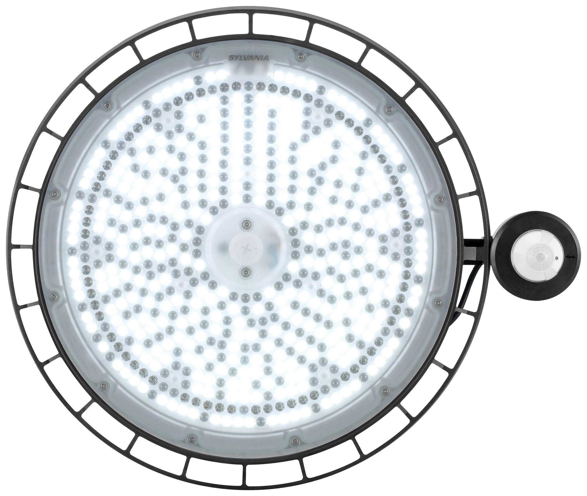 LED-Hallenstrahler Sylvania Granit 165W 26400lm 840 85° IP54 DIM schwarz
