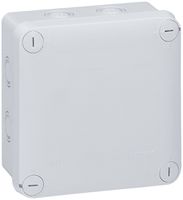 AP-Abzweigdose PLEXO 105×105mm leer grau für M16 und M20