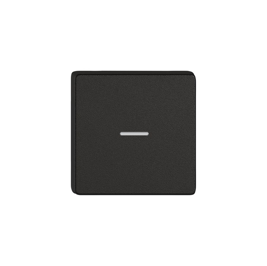 Poussoir 1/4 EDIZIO.liv Wiser avec SNAPFIX® avec symbole – (moins) no