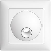 UP-Frontset, EDIZIOdue weiss 88×88mm für Anschlussdose