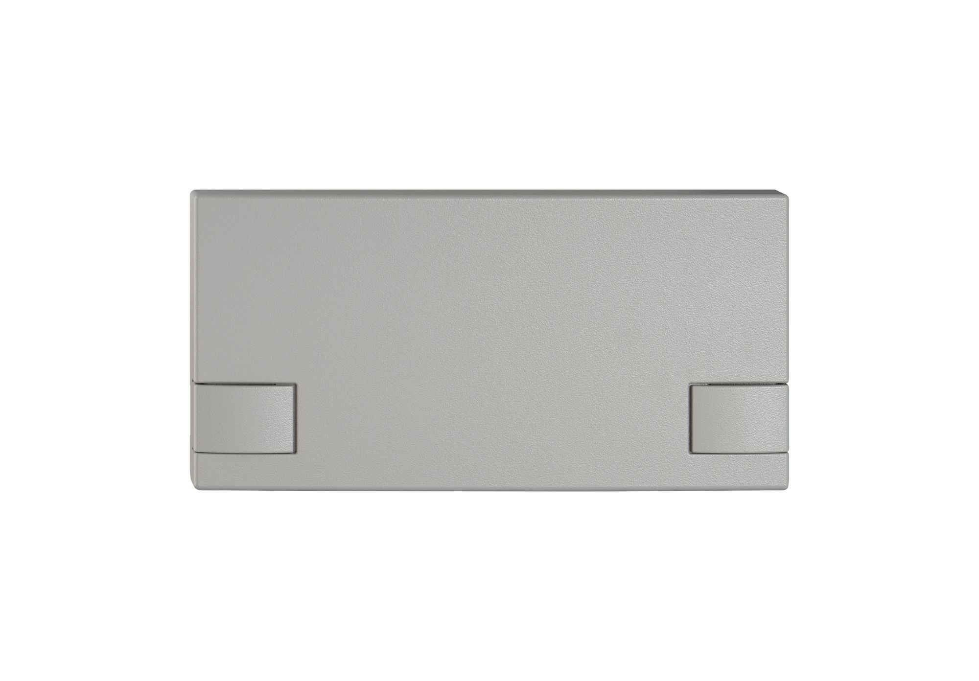 Poussoir 1/2 EDIZIO.liv KNX et UNI a.SNAPFIX® sans LED commande à 2 touches grc