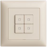 Comando per pulsante scene INC EDIZIOdue Wiser 4 scene 4t cr