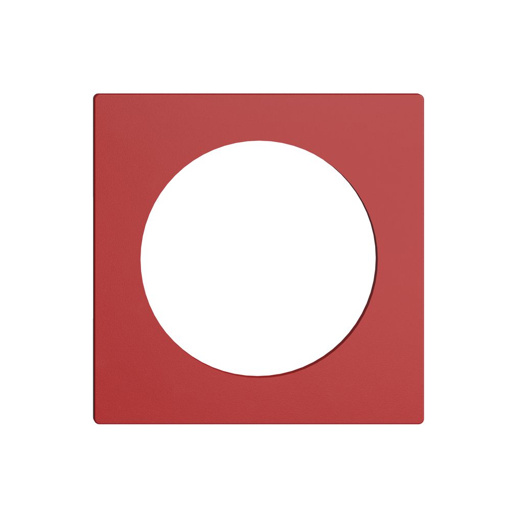 Plaque frontale EDIZIOdue berry avec découpe 43mm