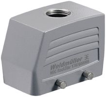 Boîtier pour fiche Weidmüller HDC 10B étrier trans.partie inf.grd.4 1×PG16 haut