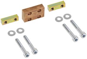 Alimentazione orizzontale Hager p.profili piatti/2×T piastra distanziatore 15mm