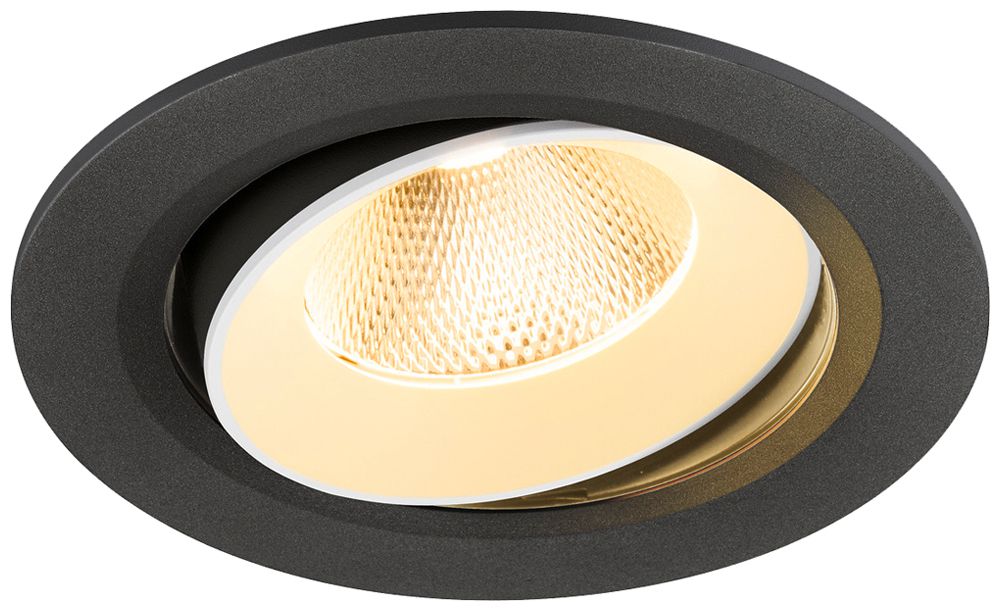 LED-Downlight SLV NUMINOS MOVE L 17W 2500lm 3000K NB DALI Ø160×93mm sz/ws