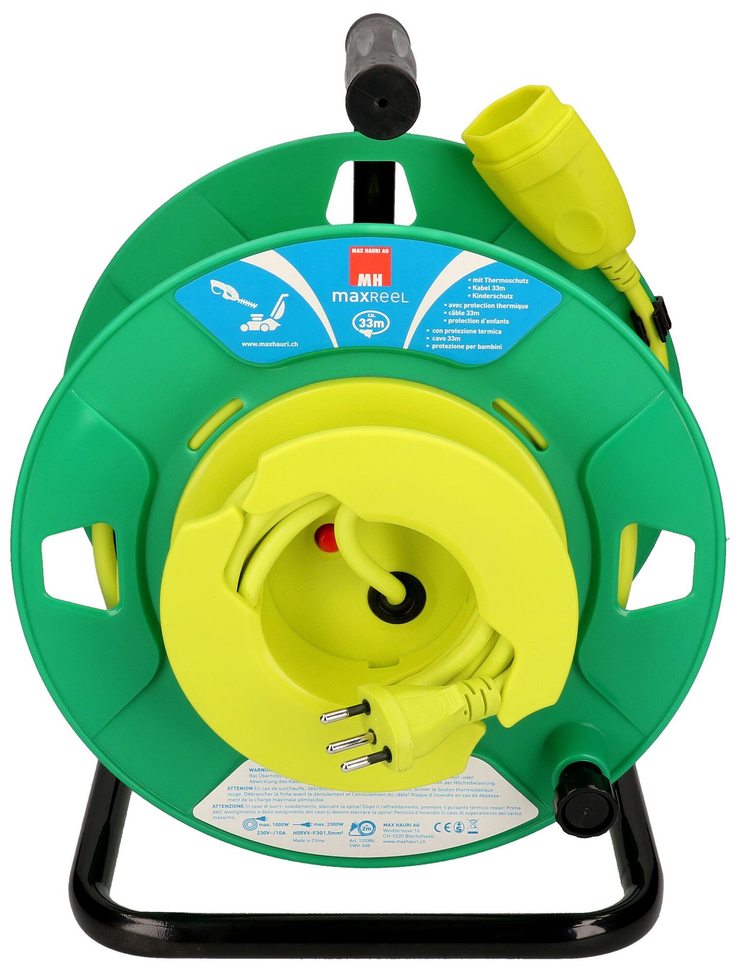 Kabelrolle MH REEL 1×T13 33m IP20 gn