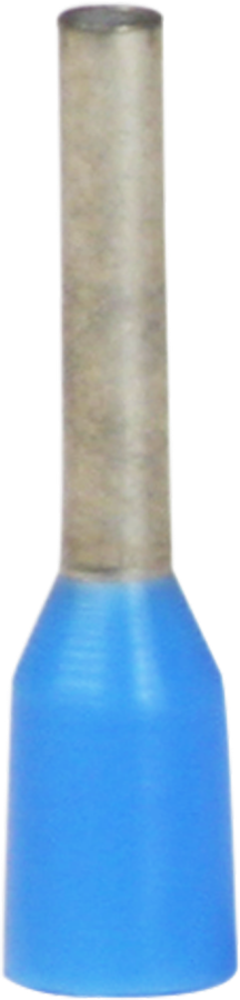 Capocorda tipo B isolato 0.75mm²/8mm blu