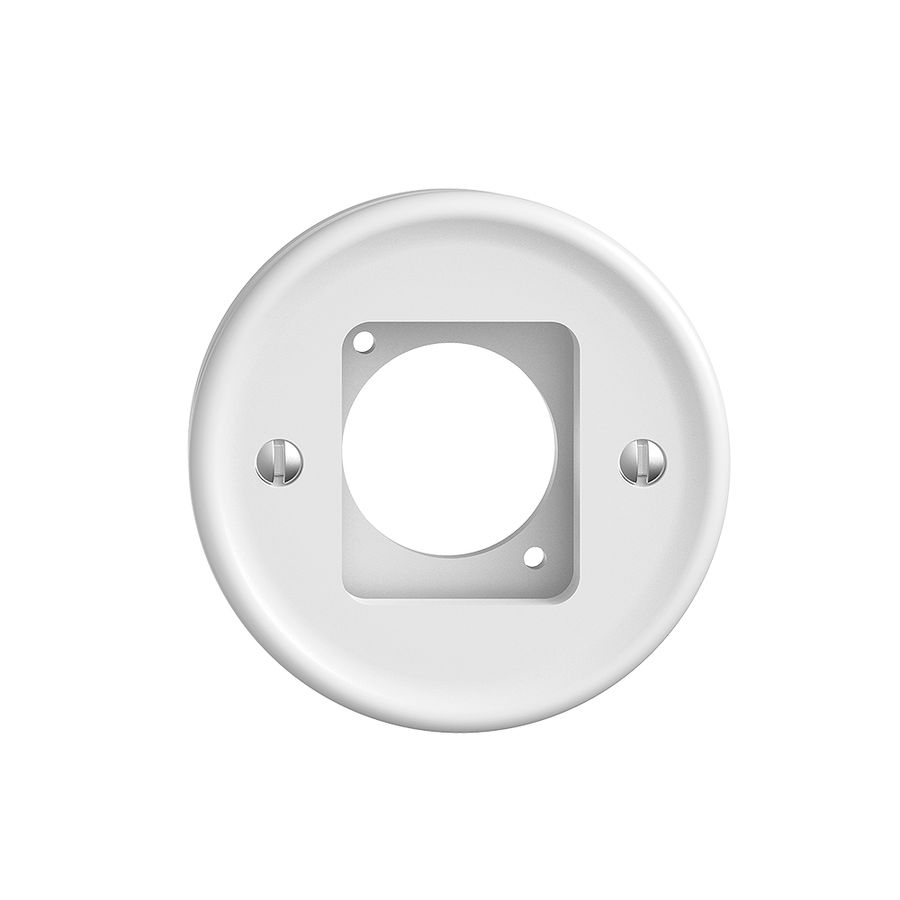 Montageset für XLR-Dose STANDARDdue weiss