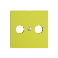 Frontplatte EDIZIOdue lemon für R/TV