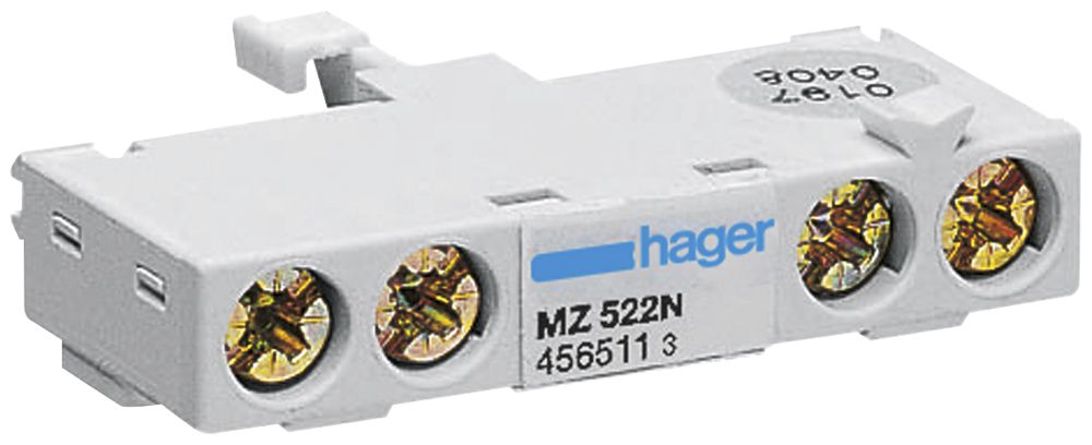 Contact auxiliaire Hager 1F