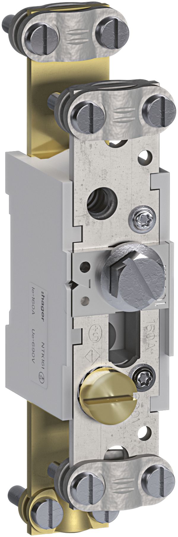 Sectionneur de neutre Weber NTK161 160A pour TN-C à TN-S bride pivotante