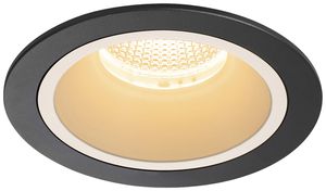 LED-Downlight SLV NUMINOS L 25.4W 2250lm 2700K 40° DIM Ø130×85mm sz/ws