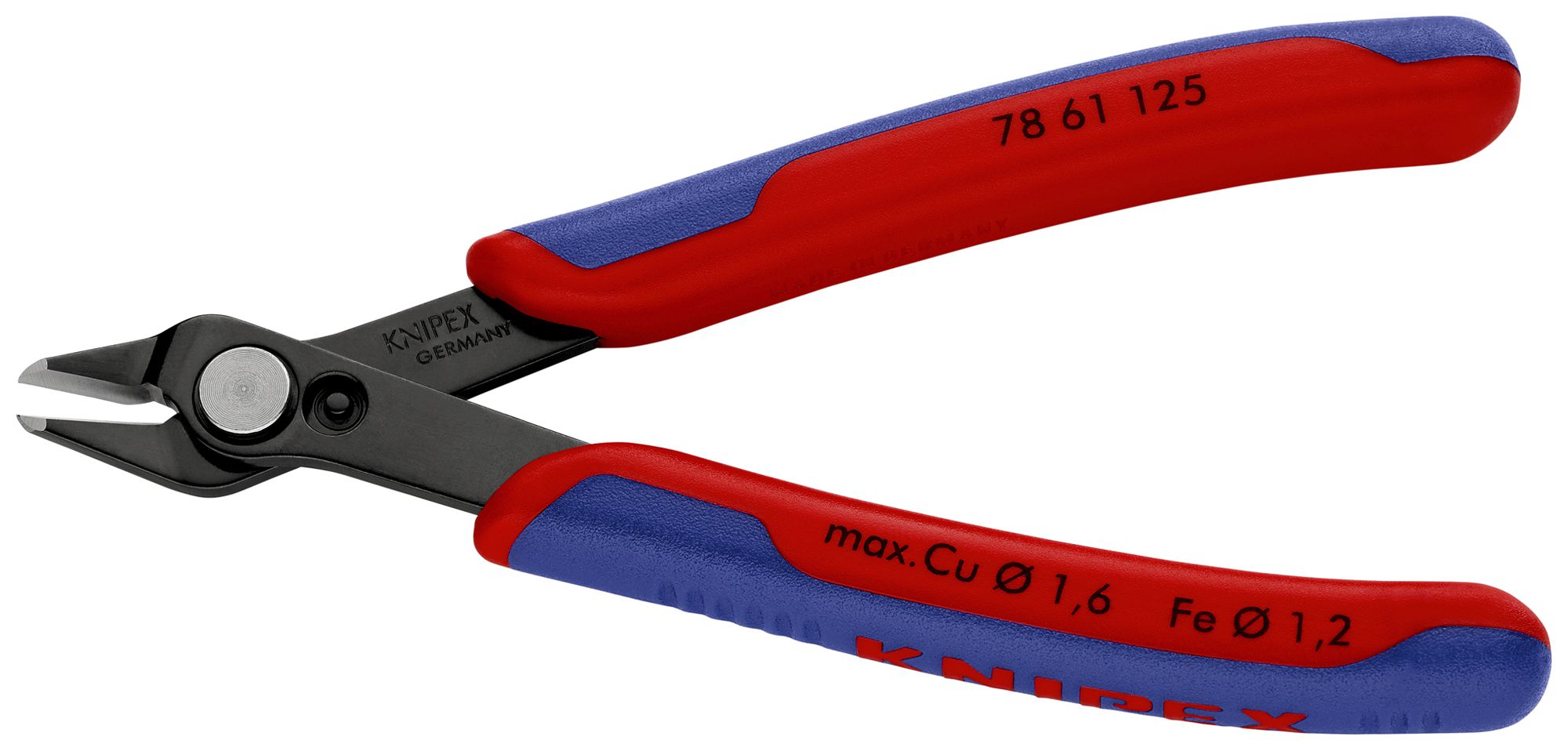 Seitenschneider KNIPEX Super Knips, 125mm Mehrkomponenten-Hülle