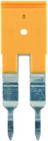Querverbinder Weidmüller ZQV 4/2 gesteckt 2L 6.1mm isoliert 32A gelb