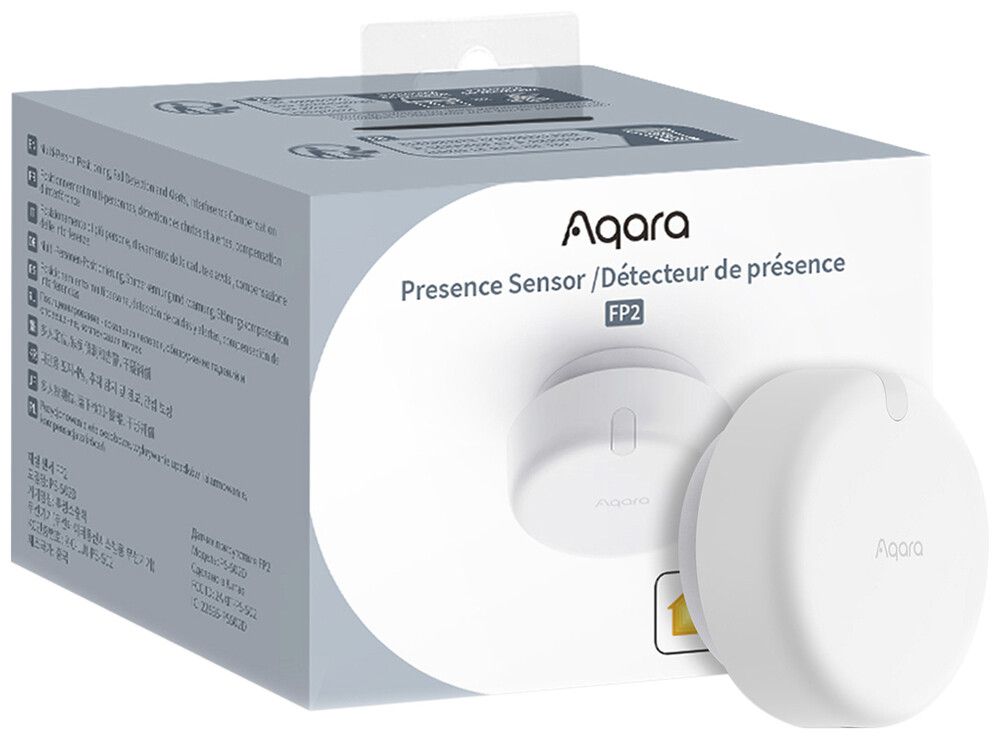 Rilevatore di presenza RF AP Aqara FP2 PS-S02D 120° ≤8m Wi-Fi/Zigbee 5VDC bianco