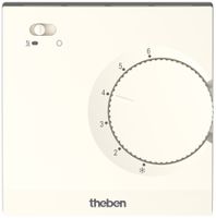 Thermostat d'ambiance AP Theben RAMSES 706 S 230V AC 5…30°C 10A 76×76mm blanc