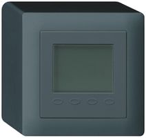 Termostato ambiente AP Hager kallysto Q con display antracite