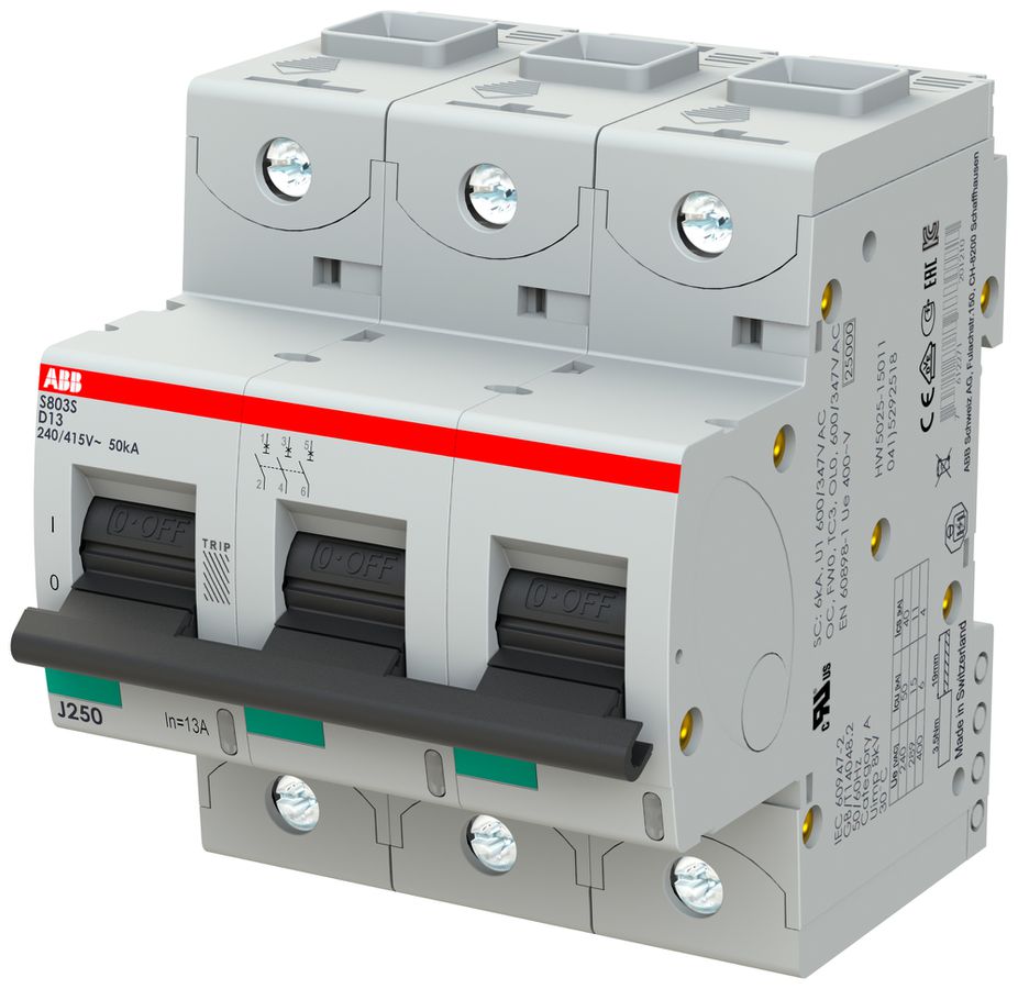 Leitungsschutzschalter ABB S803S-D 13A 50kA