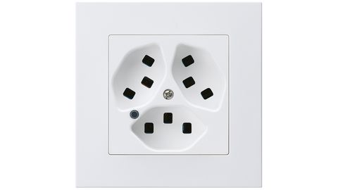 Steckdosen 3×Typ 23