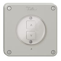 Nebenstelle 1K/2T zu Storenschalter NEVO Wiser N.CO lichtgrau