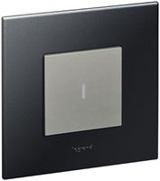 UP-Leucht-Drucktaster ARTEOR, Orientierung, magnesium