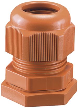 Kabelverschraubung Hensel IP66, M25, orange GDP IEC 60695-2: 960°C