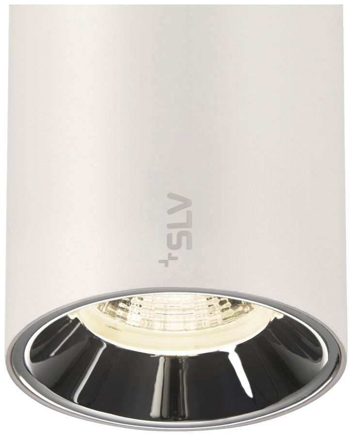 Spot LED SLV NUMINOS S 1×16W 1200lm 940 40° DALI 48V AD Ø60mm bianco/argento