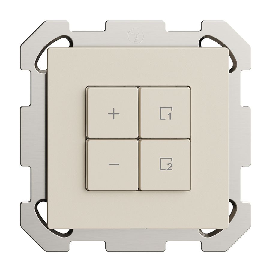 Dimmer Uni-LED INC 1K/4T scena Edue Wiser crema