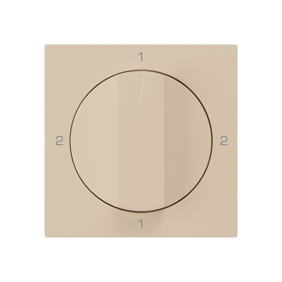Einsatz zu Drehschalter kallysto 3/1L beige mit Drehgriff