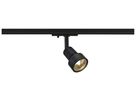 Strahler SLV PURI, GU10 50W mit 1-Phasen-Adapter IP20 schwarz