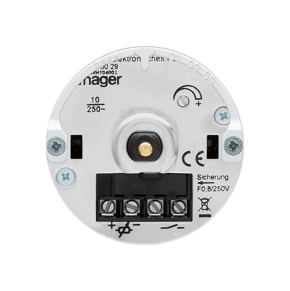 Inserto per potenziometro Hager 1…10V montaggio E