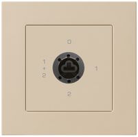 UP-Drehschalter kallysto.pro 1/1L beige für Sicherheitsschloss ohne Zylinder