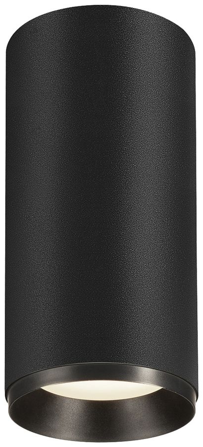 LED-Deckenleuchte SLV NUMINOS L PHASE 28W 2675lm 4000K 24° Ø100×213mm schwarz