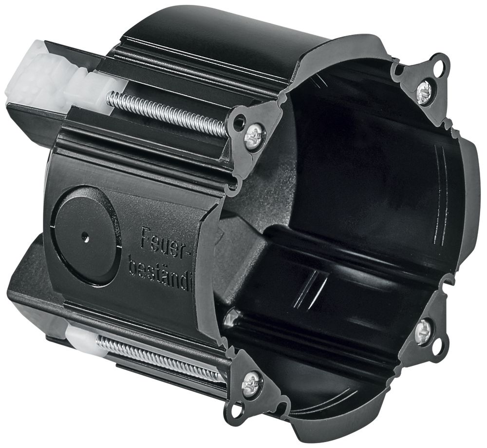 Hohlwanddose HSB Weibel Ideal Ø73×66mm 1×1 halogenfrei schwarz