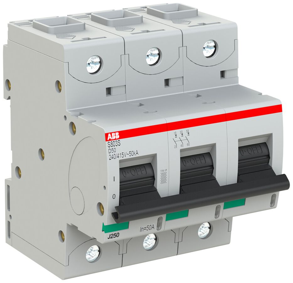 Leitungsschutzschalter ABB S803S-D 50A 50kA