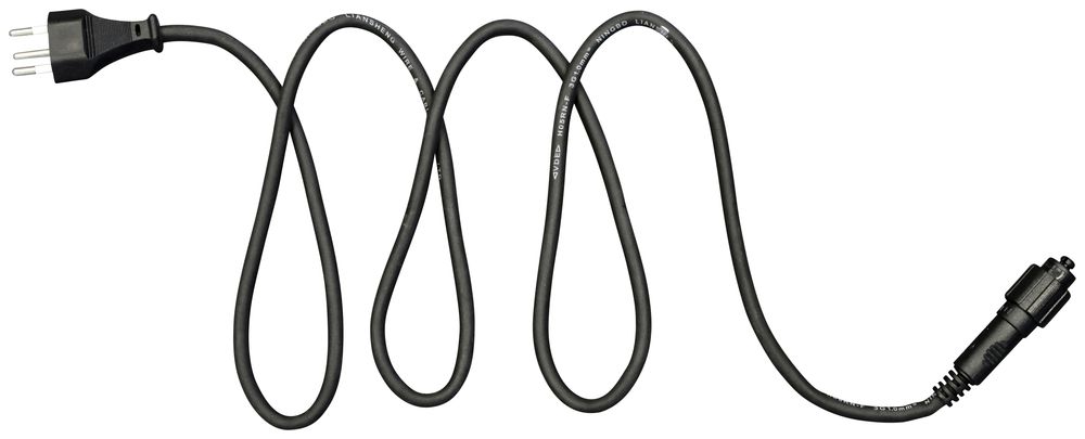 Zuleitungskabel QuickFix LED CH, 230V, 1.5m, schwarz