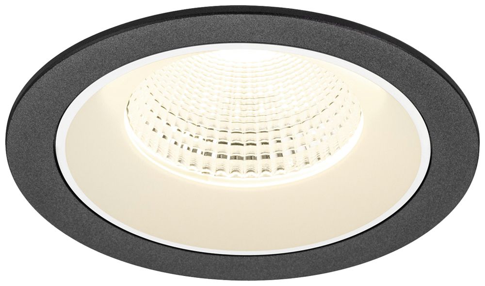 Downlight LED SLV NUMINOS L 17W 2700lm 4000K WB DALI Ø130×85mm no/bc